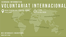 Xerrada Voluntariat Internacional